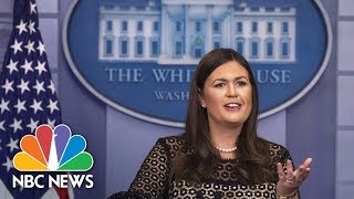 Sarah Huckabee Sanders Leads Panel On President Trump's First Year In Office (Full) | NBC News