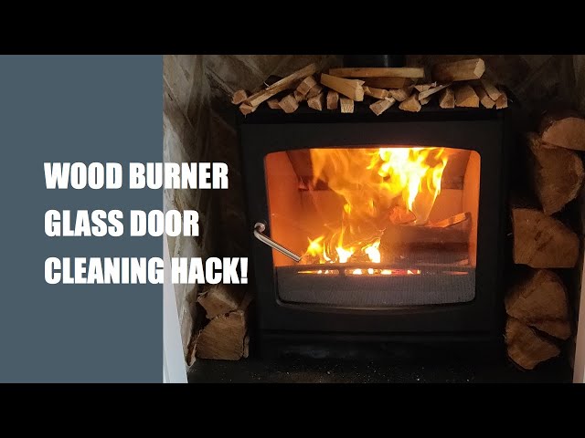 WOOD BURNER GLASS CLEANING - HACK! 