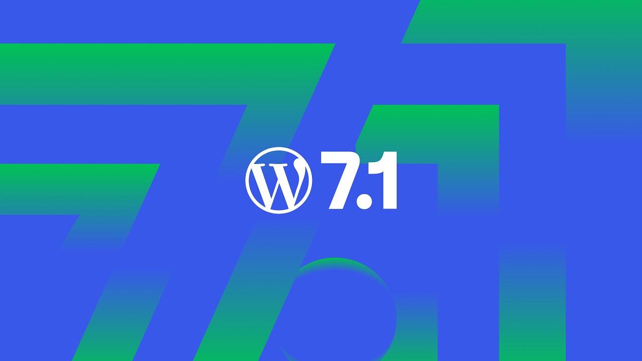 Thumbnail for WordPress 7.1 Highlights Video