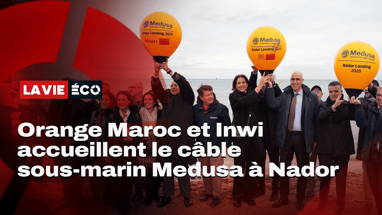Orange Maroc et Inwi renforcent la connectivité du Royaume avec le câble sous-marin Medusa