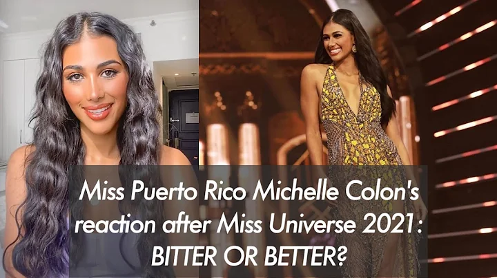 Miss Puerto Rico Michelle Colon's reaction as Top ...