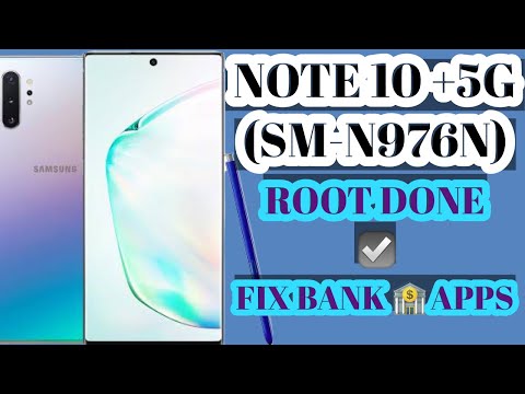 SM-N976N NOTE 10+5G U2 ROOT DONE WITHOUT TWRP RECOVERY | NOTE 10 PLUS 5G HOW TO ROOT | FIX BANK APPS