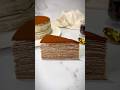 Le Gâteau de Crêpes Tiramisu, allez-vous tester ? 😉 #recette #crepe #gâteau #tiramisu #patisserie