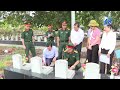 Khảo sát các công trình ghi công Liệt sĩ, mộ Liệt sĩ, tại các Nghĩa trang Liệt sĩ trên địa bàn tỉnh