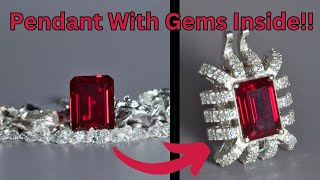 Celebrity Making A 10+ Ct Ruby Pendant Wealth