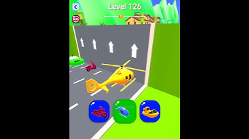 Shape-shifting Funny Race All Levels Gameplay Walkthrough Master Level #126 BeamNG.drive #Shorts