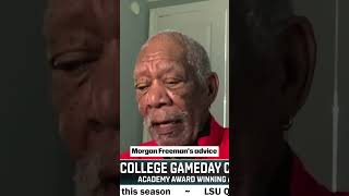 This answer from Morgan Freeman 🙌