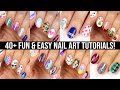 CUTE NAIL ART 2023 | 40+ Easy &amp; Fun Nail Art Designs Using ONLY Household Items Compilation!