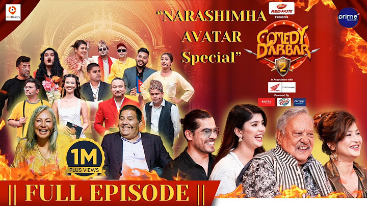 COMEDY DARBAR S2 | Narashimha Avatar Special Full Episode | Nir Shah, Usha Khadgi, Sanisha, Raj