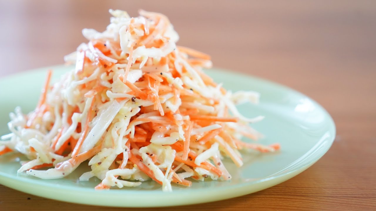 古典的な自家製コールスローのレシピ