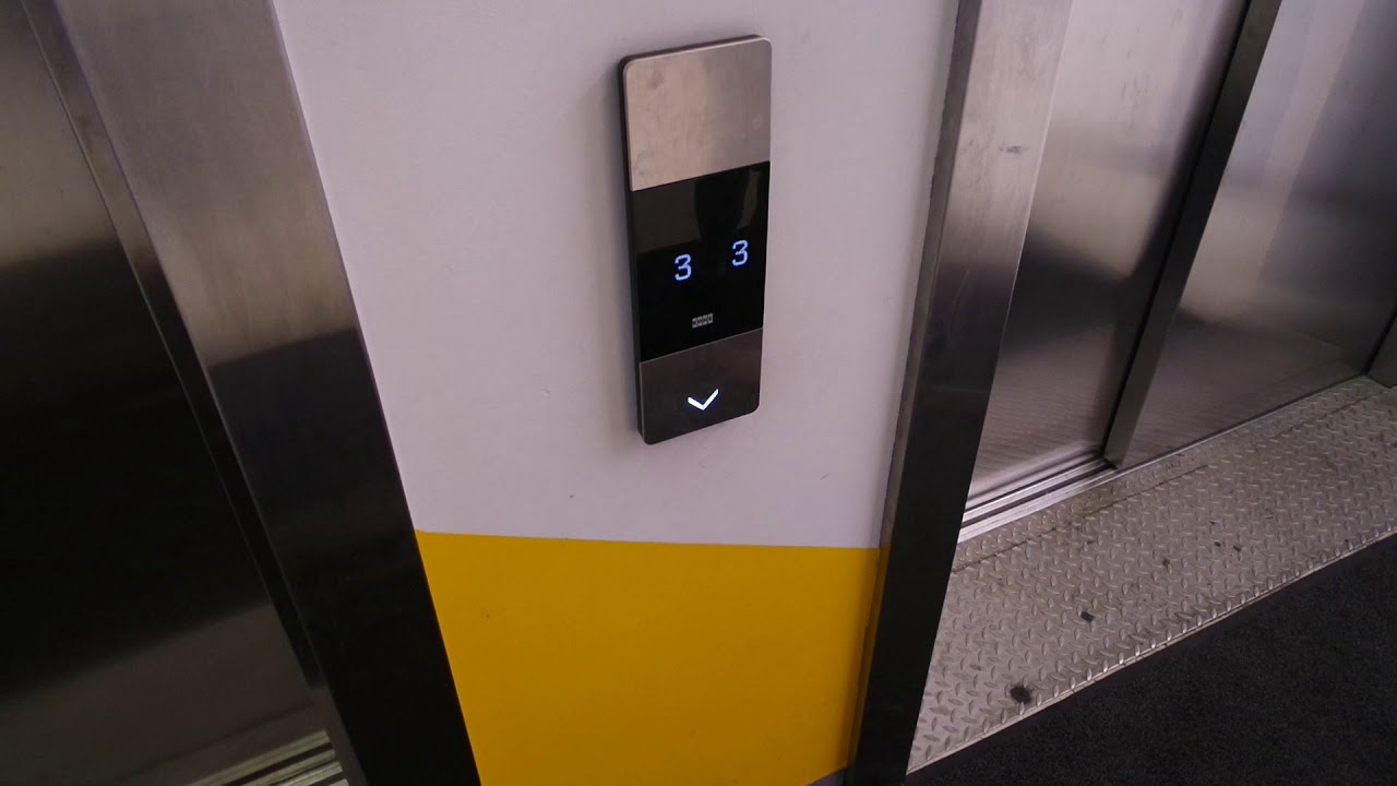 KSS 280: Kone traction elevators/lifts in T1 Mall of Tallinn shopping ...