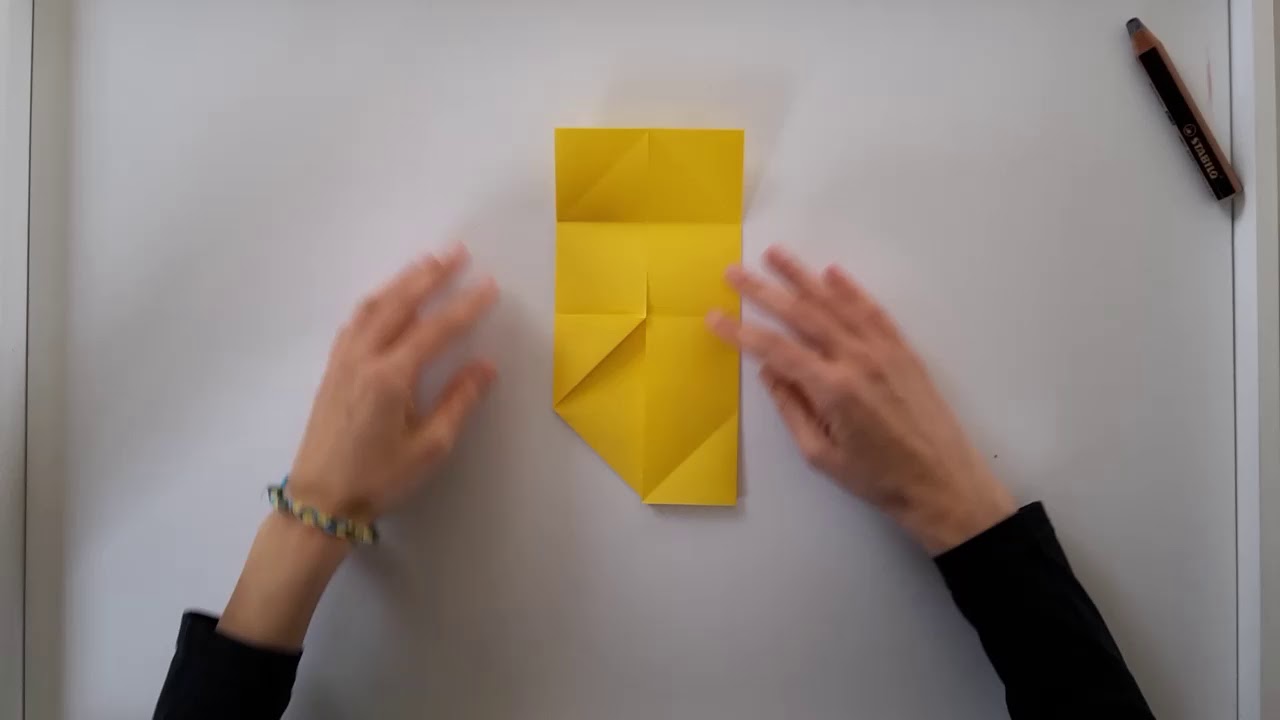 Origami poisson tropical