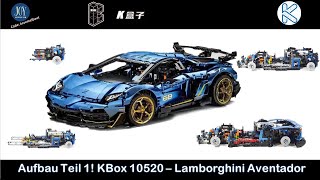 Damn, this looks good. Build Part 1! KBox 10520 - Lamborghini Aventador