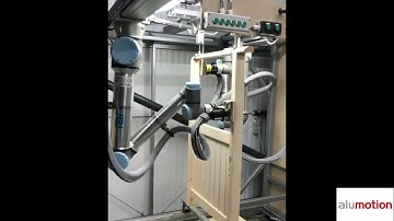 Finitura superficiale automatizzata con robot collaborativi Universal Robots e materiali Mirka