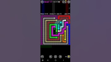 How To Solve Flow Free Purple Pack Level 17 14x14 Hardest Board Walk Through Solution Walkthrough