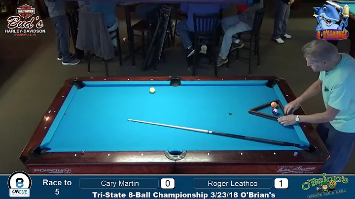 Match 8   Cary Martin vs Roger Leathco