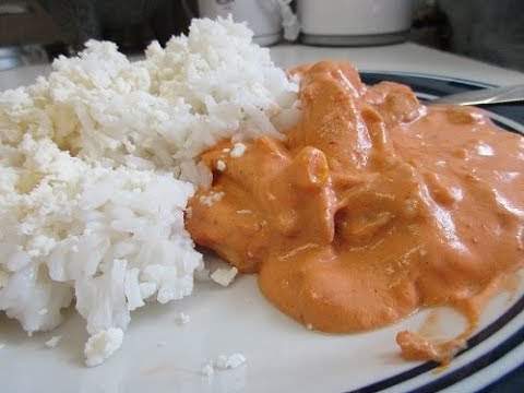 Chicken in Creamy Chipotle Sauce !!! ~~Pollo con Crema Chipotle !! ~