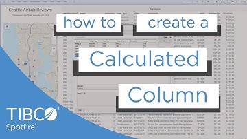 Calculate new columns in Spotfire | Add Calculated Columns