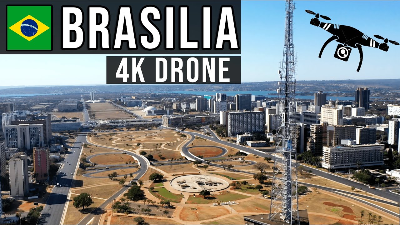 Brasilia Drone Footage - Cinematic aerial - Brazil