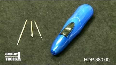 HDP-380.00 - Cordless Bead Reamer - Jewelry Making Tools Demo