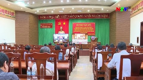 Hội nghị toàn quốc quán triệt Quy định số 144 và Chỉ thị số 35 của Bộ Chính trị