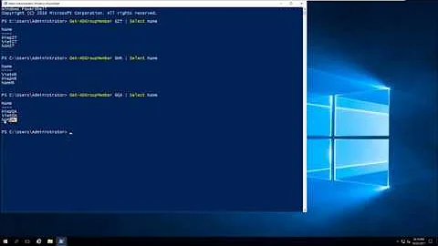 Using PowerShell - List the Members of a Group