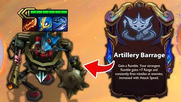 Machine Gun Rumble - New Hero Augment " Artillery Barrage " !???