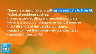 Technical Issues Using Real Data. Synthetic Data Detail. ZUMOLABS #syntheticdata  #computervision