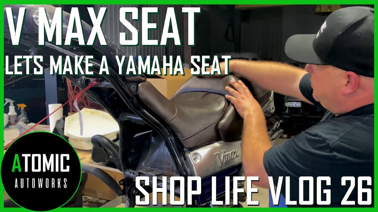Lets customize a Yamaha V Max seat YouTube