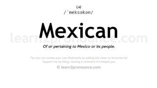 How to pronounce Bienvenido (Mexico/Mexican Spanish) - PronounceNames.com 