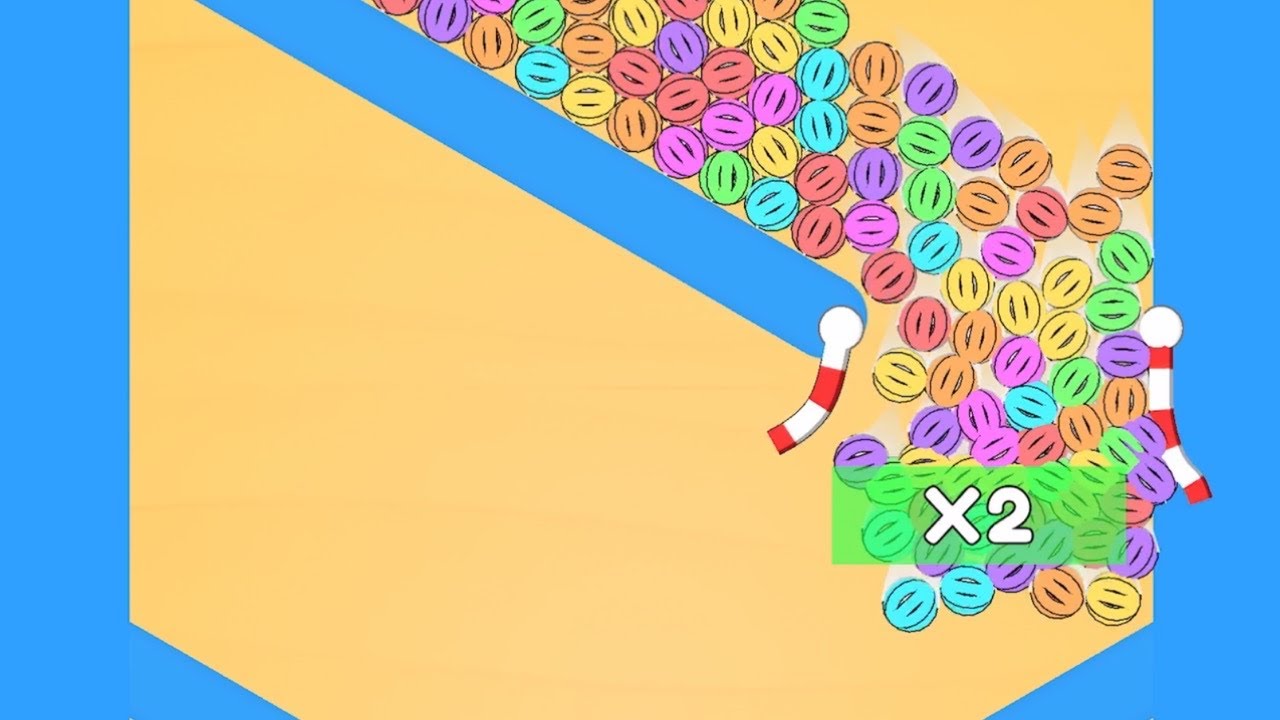 BEST MAX SCORE in Balls and Ropes Gameplay Android,ios (Levels 6162