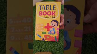 kids Tables book cum maths book from Amazon link in description #amazon #mathproblems #mentalmath