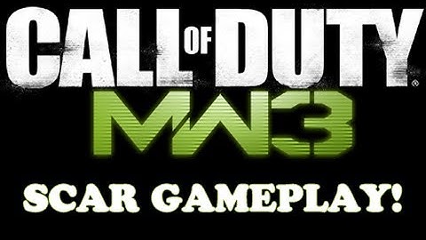 MODERN WARFARE 3 GAMEPLAY! Scar CTF on Dome (MW3)