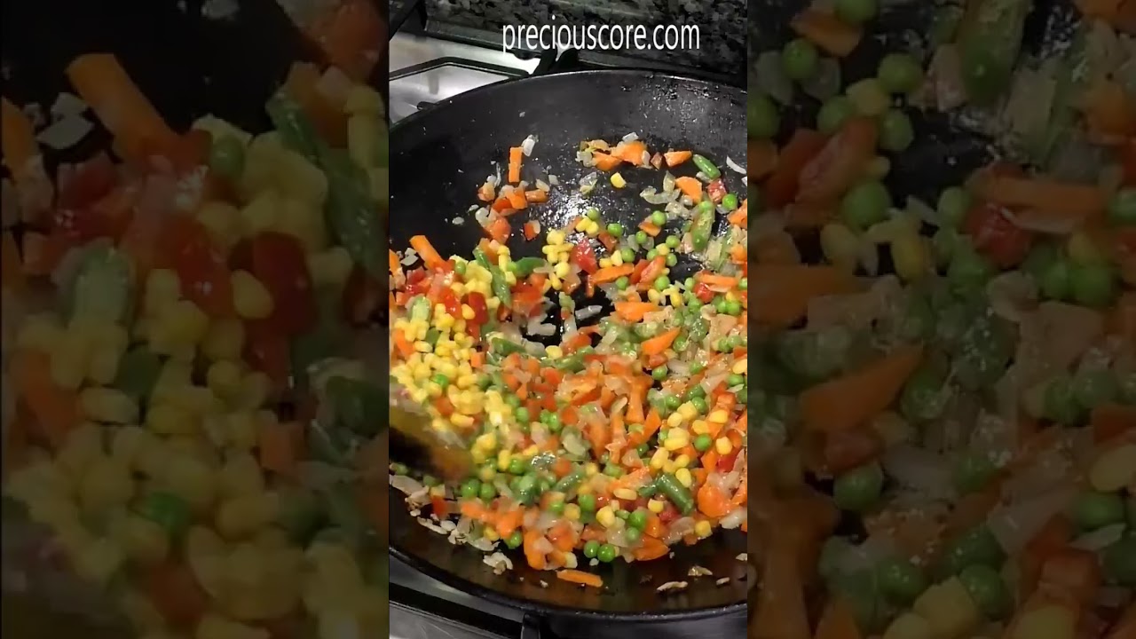 African Fried Rice with chicken and liver