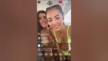 Malu Trevejo twerking instagram live🥵| August 11,2020