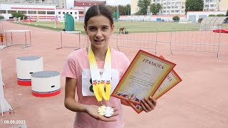 Долгожданная МЕДАЛЬ🥇/ Первенство г. Краснодар  по ЛЕГКОЙ АТЛЕТИКЕ 🏃 60 м  и 300 м / Соня Поделкина