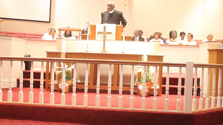 Rev. Samuel Mcpherson, P.E. Presents Bishop Green