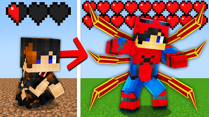 Minecraft, But Your Hearts = Your Hero...