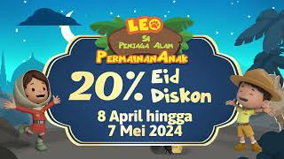 ⭐ DISKON EID! 🤩💚🌙 Aplikasi Permainan Anak Leo Si Penjaga Alam 🎮 | #gaming #anak screenshot 4