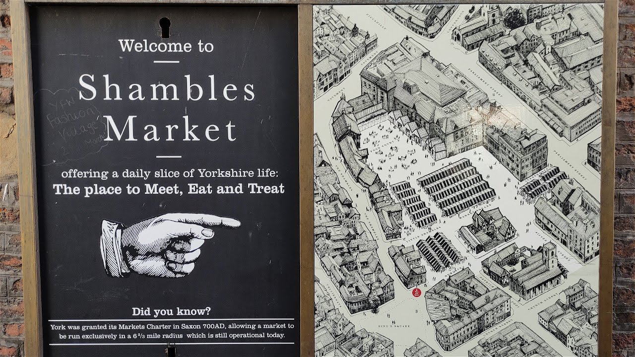 Shambles Market, York | West Yorkshire 