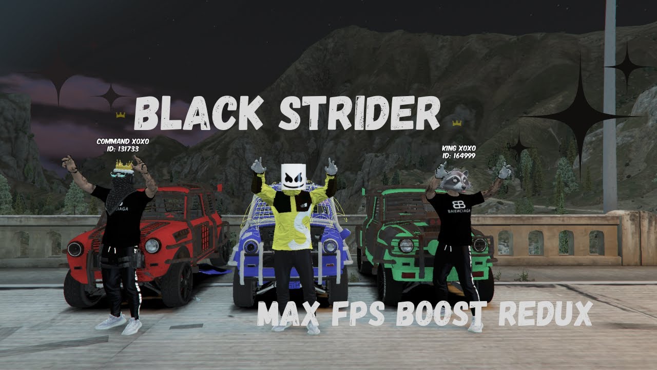 Black Strider Redux V1 Max FPS Boost🖤 I By Strider FamQ 🔥🔥 - YouTube