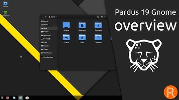 Pardus 19 Gnome overview  | a competitive and sustainable operating system.