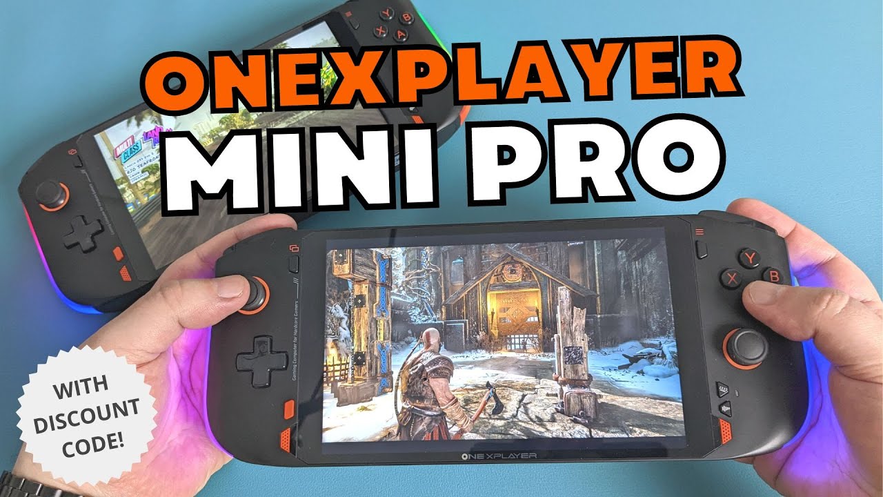 ONEXPLAYER Mini Pro Review (Ryzen 7 6800U Handheld) - YouTube