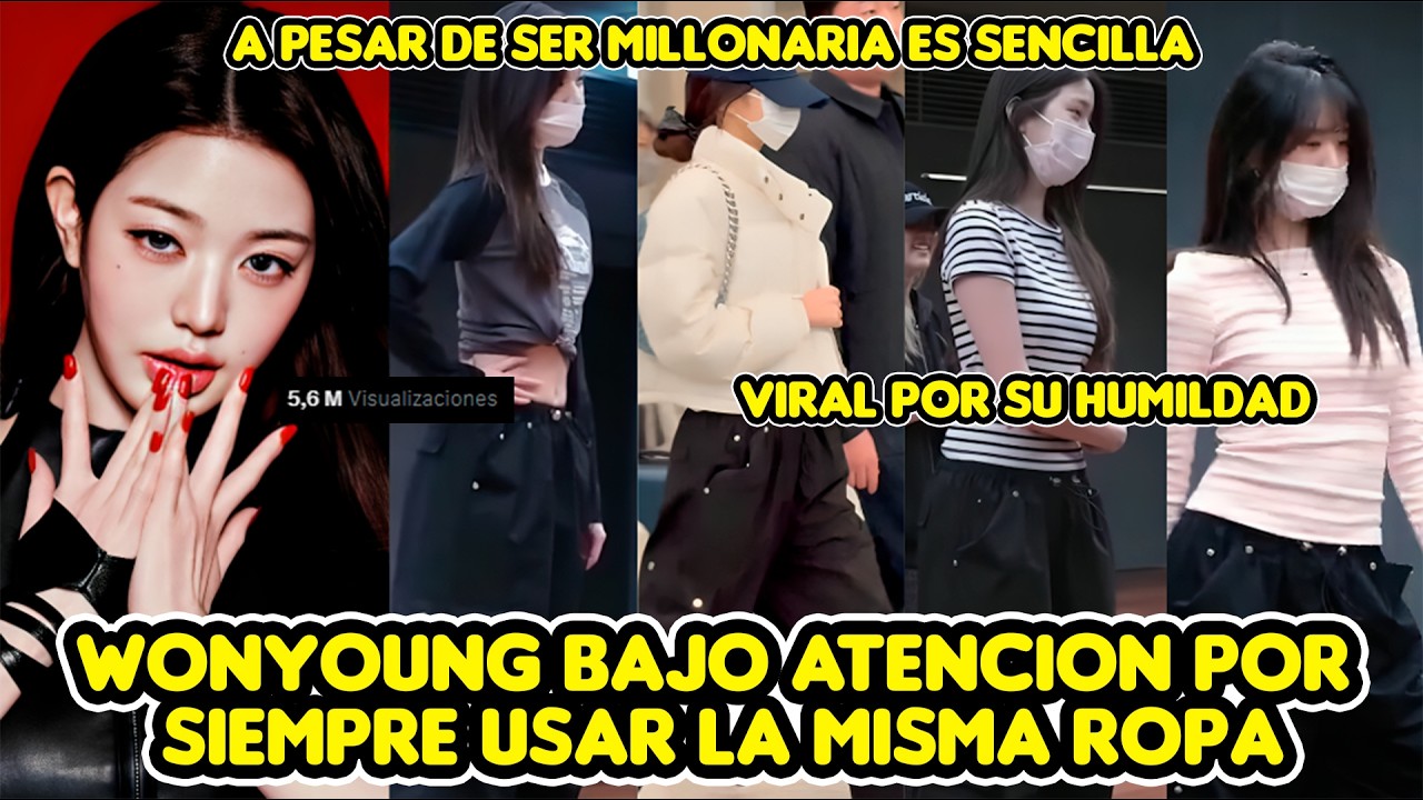 IVE's Wonyoung in a casual outfit, smiling