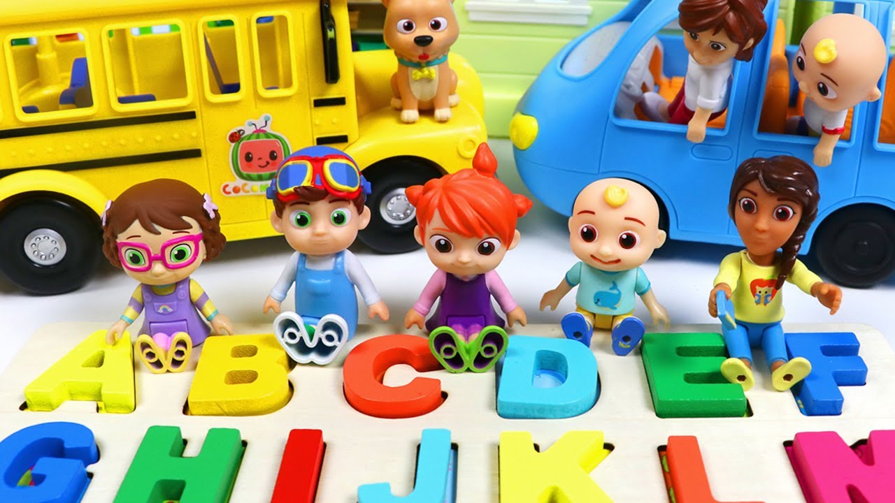 aa♡aa Learn The Alphabet With The Cocomelon Friends At School! - YouTube