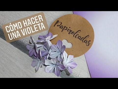 CÓMO HACER UN RAMO DE FLORES DE ORIGAMI / BUNCH OF FLOWERS 💐 