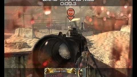 Mw2 sniper killcam on rust