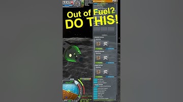 KSP: Out of Fuel? Try this trick to save your Kerbals! #shorts