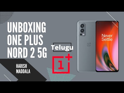 OnePlus Nord 2 Telugu Unboxing || MediaTek Dimensity 1200 5G || Harish Maddala