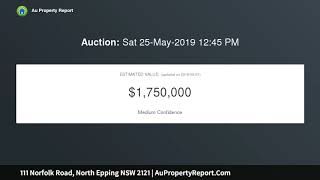 111 Norfolk Road, North Epping NSW 2121 | AuPropertyReport.Com